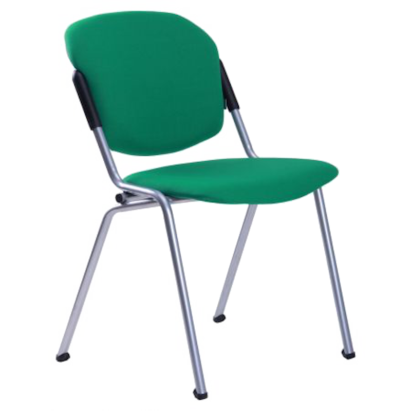 Стілець офісний AMF (012268) оббитий тканиною, хромований, 490мм